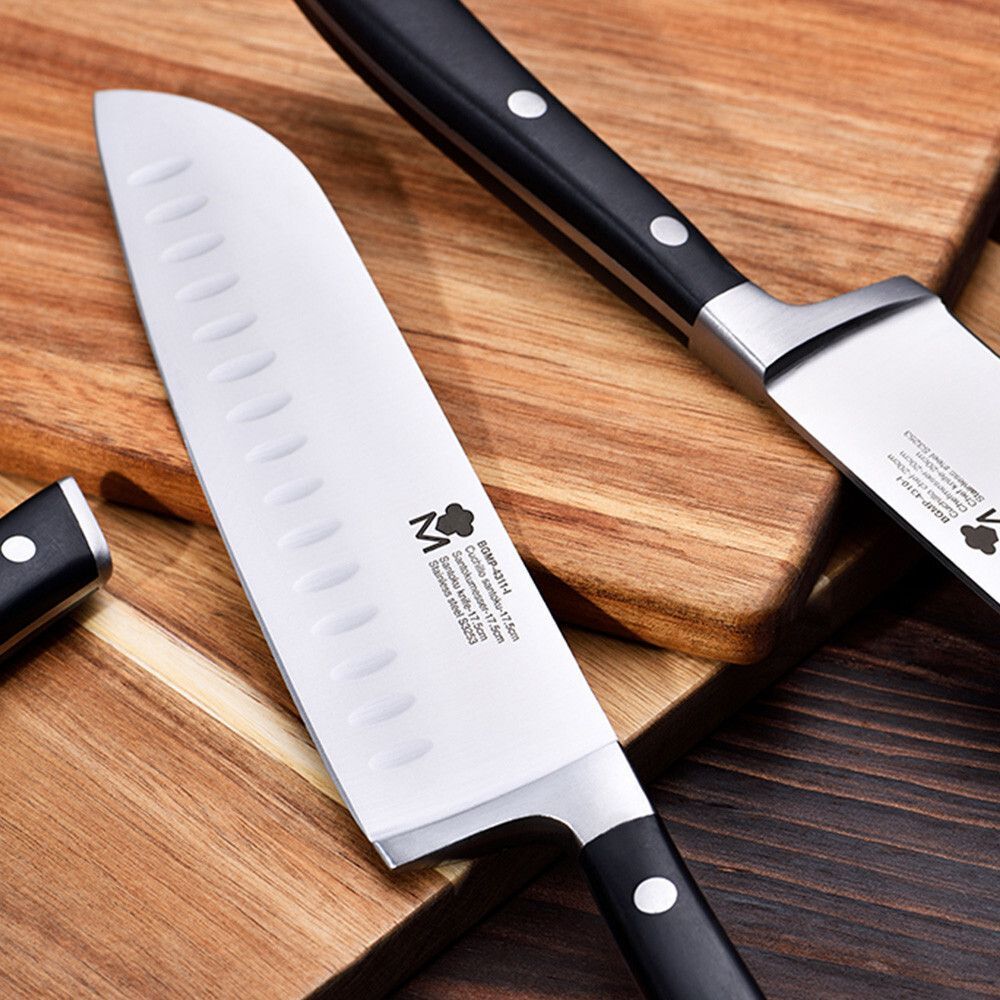 Нож кухонный сантоку MasterPro Foodies collection, 17,5 см (BGMP-4311) фото4
