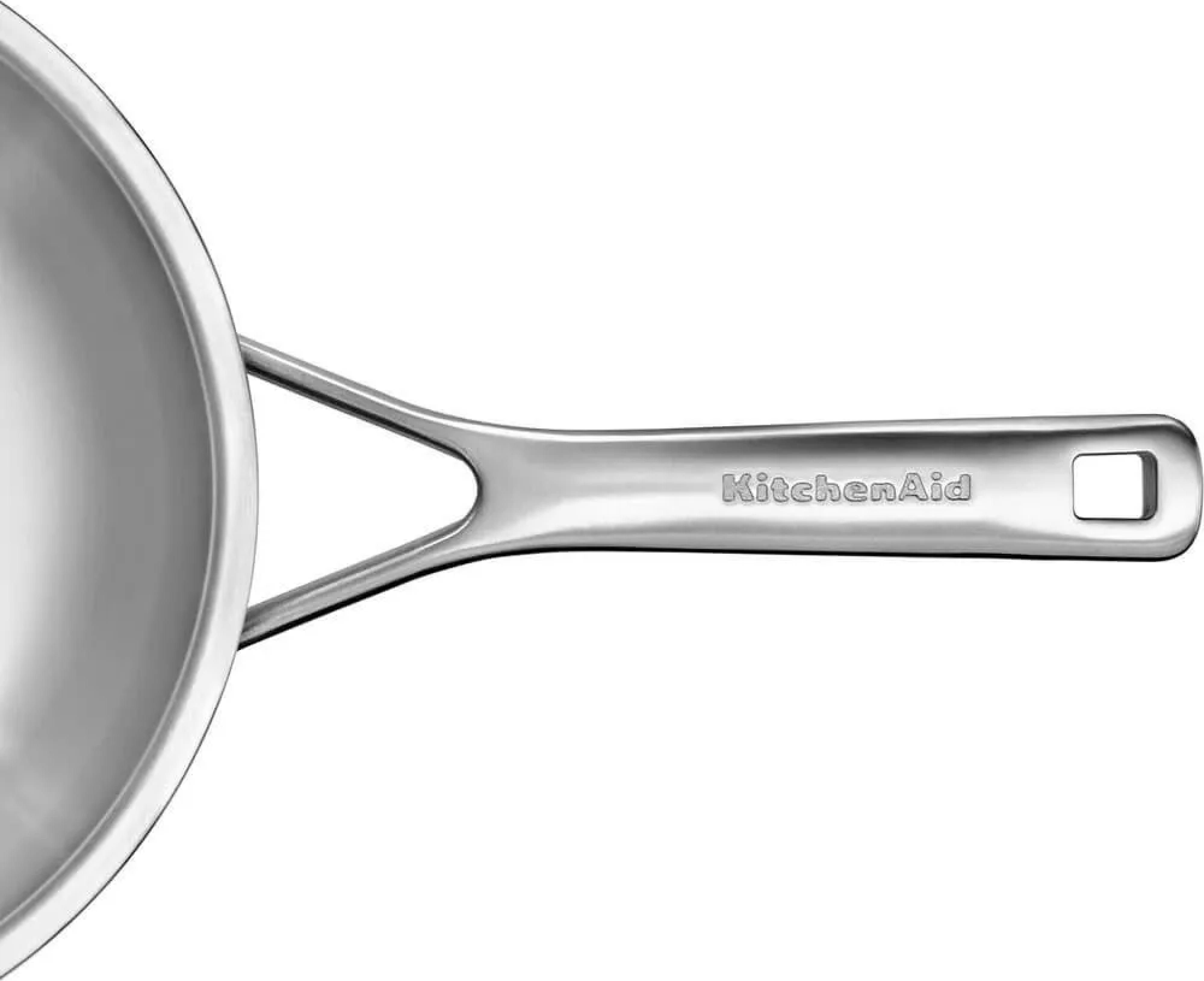 Сковорода Вок с крышкой KitchenAid MSS, 28 см, 3,5 л (CC003254-001) фото4
