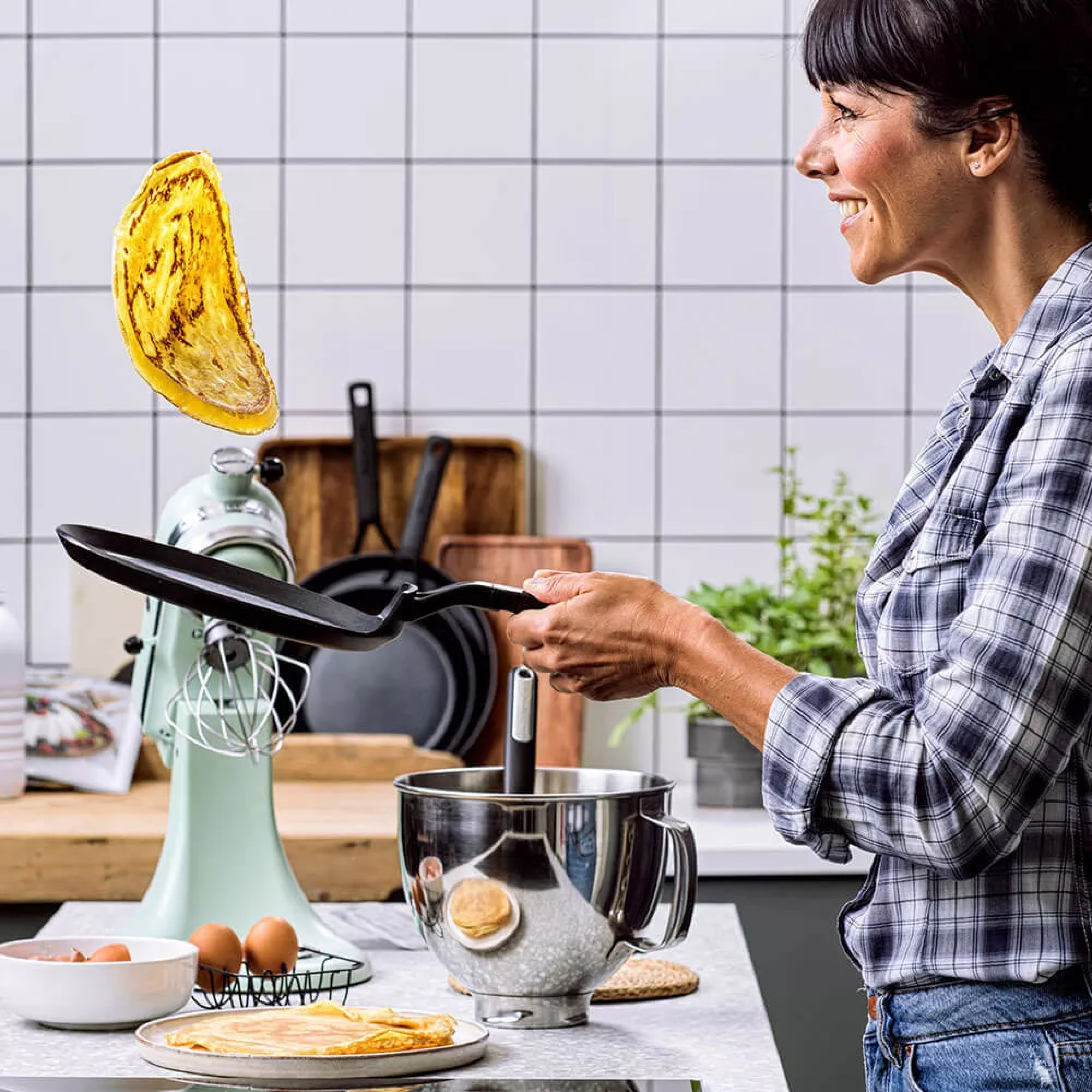 Сковорода для млинців KitchenAid CFA, 24 см (CC005680-001) фото