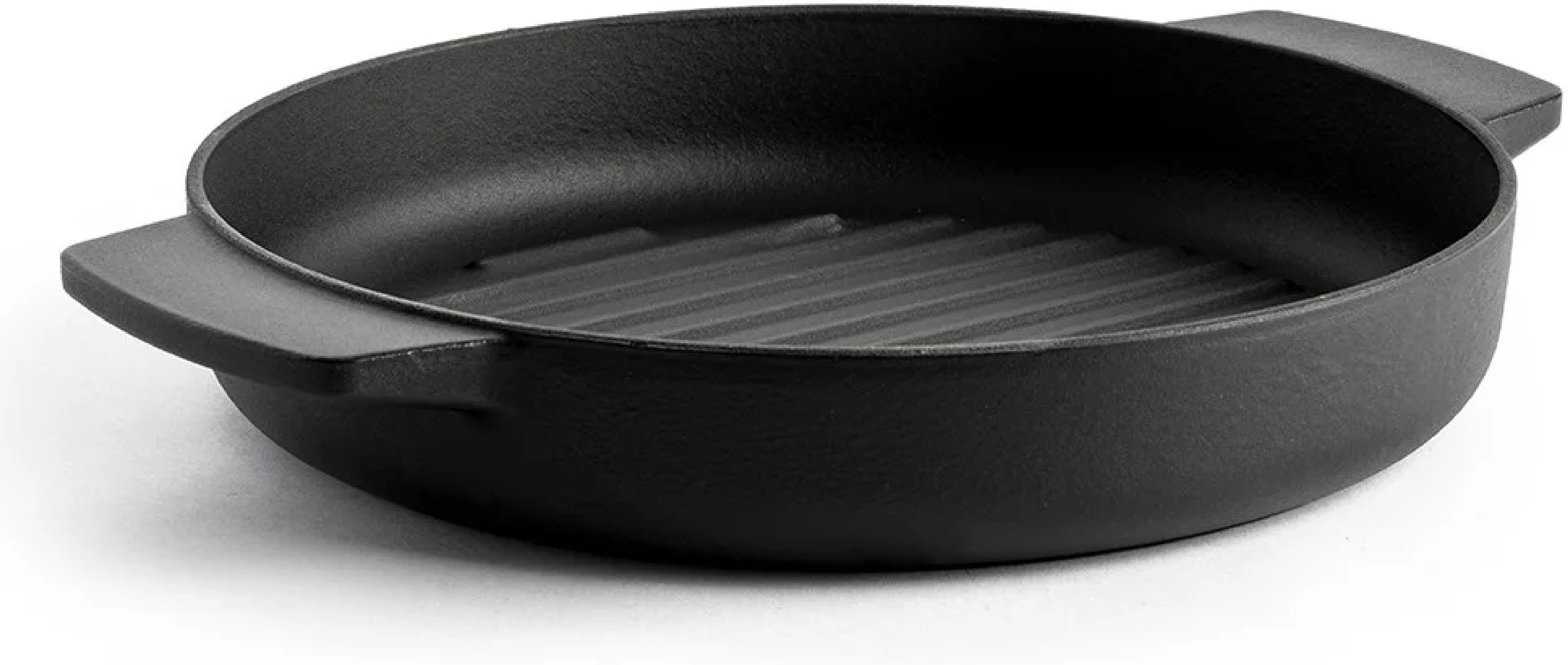 Сковорода-гриль чавунна KitchenAid Matte Oven-to-table, 26 см (CC004600-001) фото2
