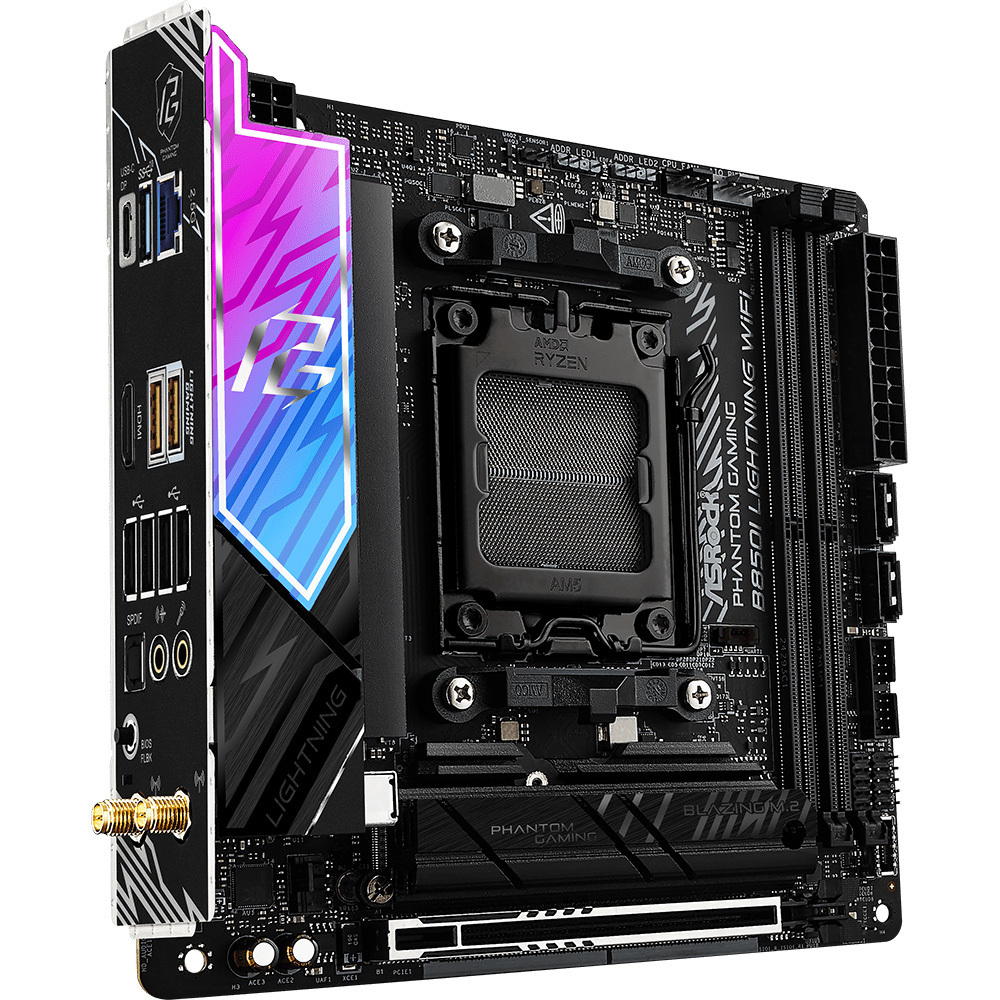 Материнcкая плата ASRock B850I LIGHTNING WIFI (B850I_LIGHTNING_WIFI) фото4