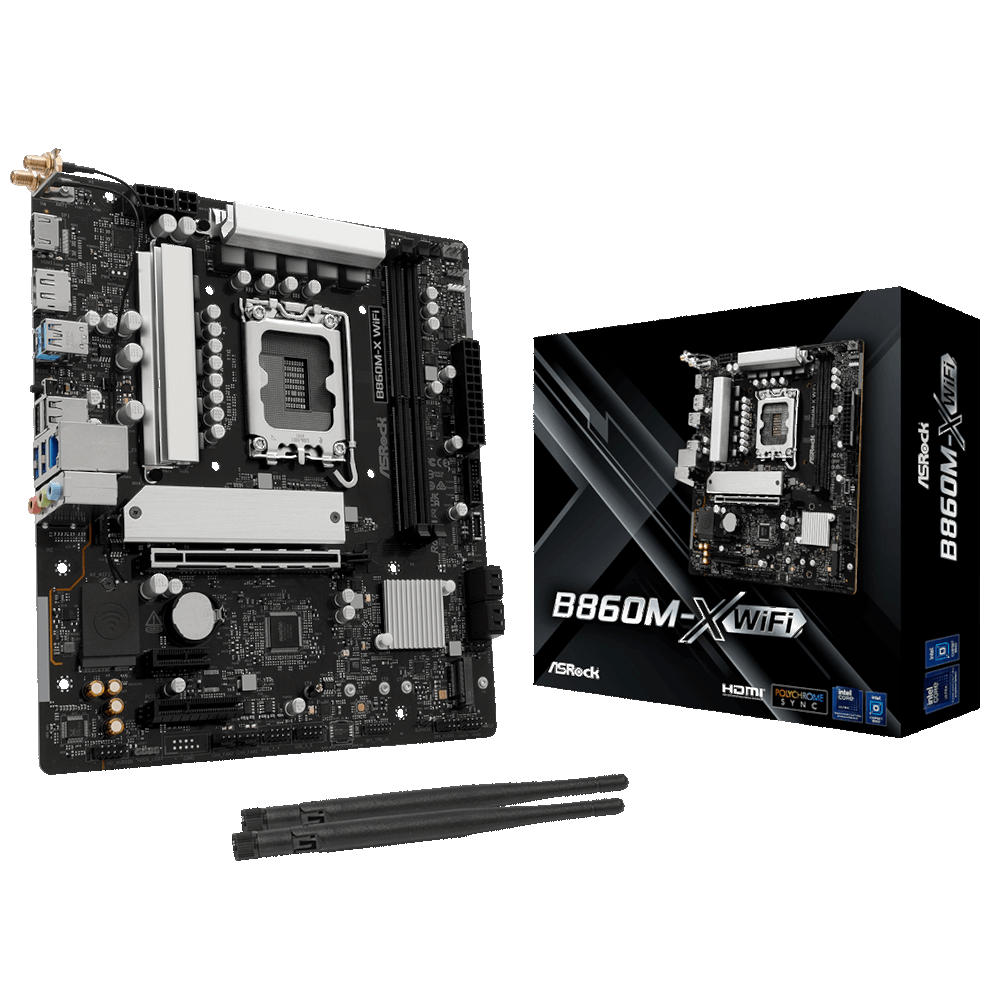 Материнcкая плата ASRock B860M-X WIFI (B860M-X WIFI) фото2