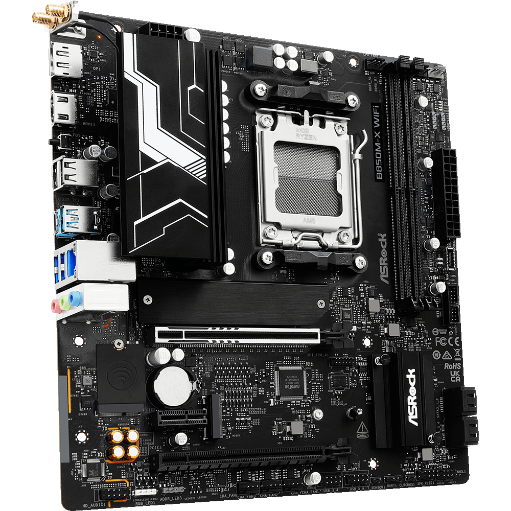 Материнcкая плата ASRock B850M-X WIFI R2.0 (B850M-X WIFI_R2.0) фото4
