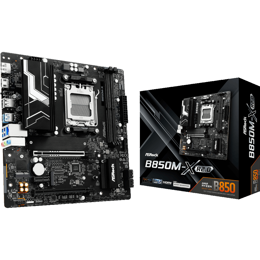 Материнcкая плата ASRock B850M-X R2.0 (B850M-X_R2.0) фото2