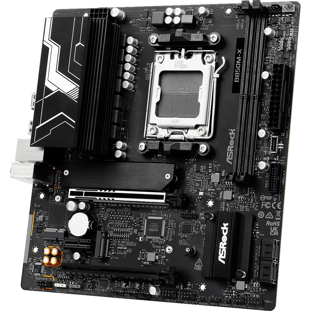 Материнcкая плата ASRock B850M-X R2.0 (B850M-X_R2.0) фото5