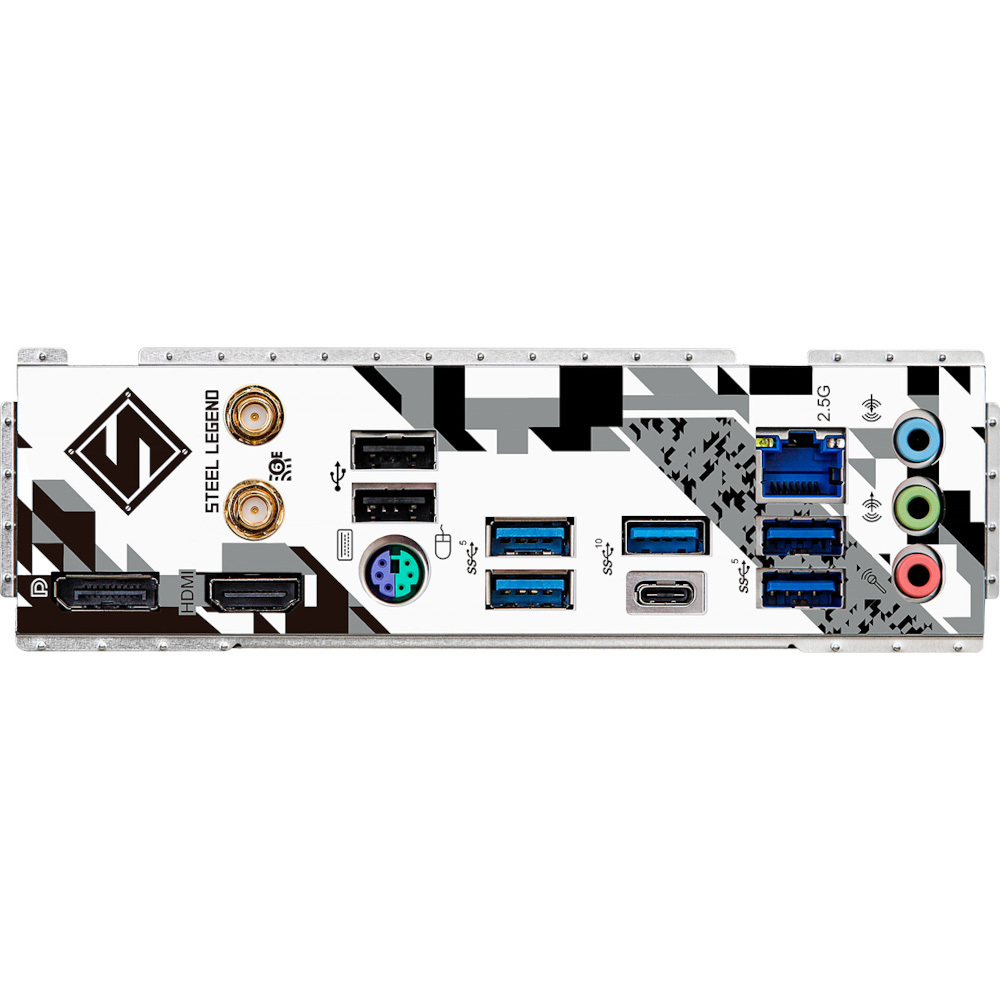 Материнcкая плата ASRock B760M STEEL LEGEND WIFI (B760M_STEEL_LEGEND_WIFI) фото6