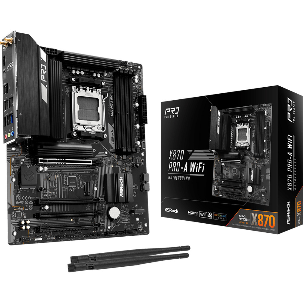 Материнcкая плата ASRock X870 PRO-A WIFI (X870_PRO-A_WIFI) фото2
