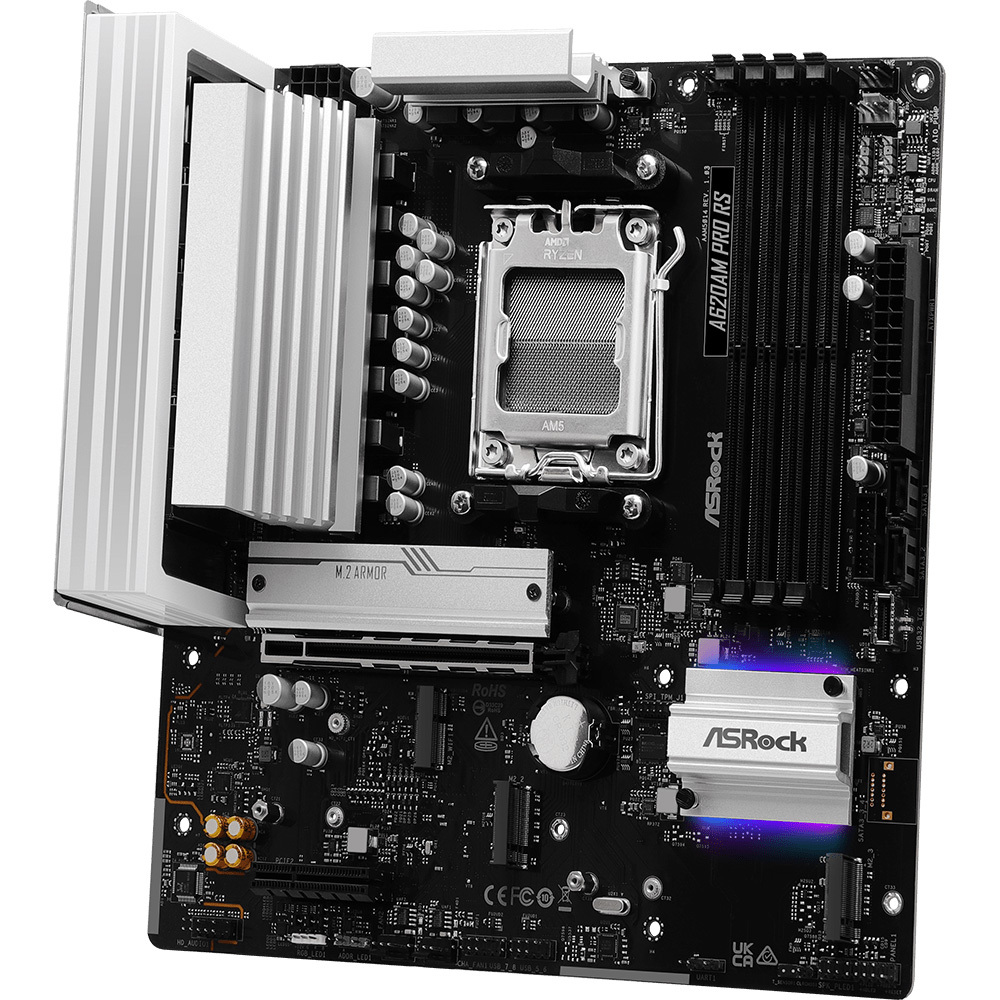 Материнcкая плата ASRock A620AM PRO RS (A620AM_PRO_RS) фото4