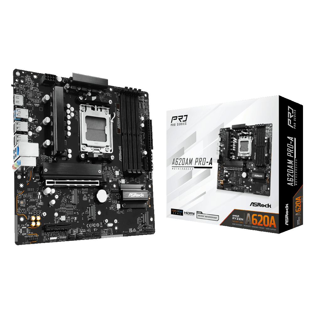 Материнcкая плата ASRock A620AM PRO-A (A620AM_PRO-A) фото2