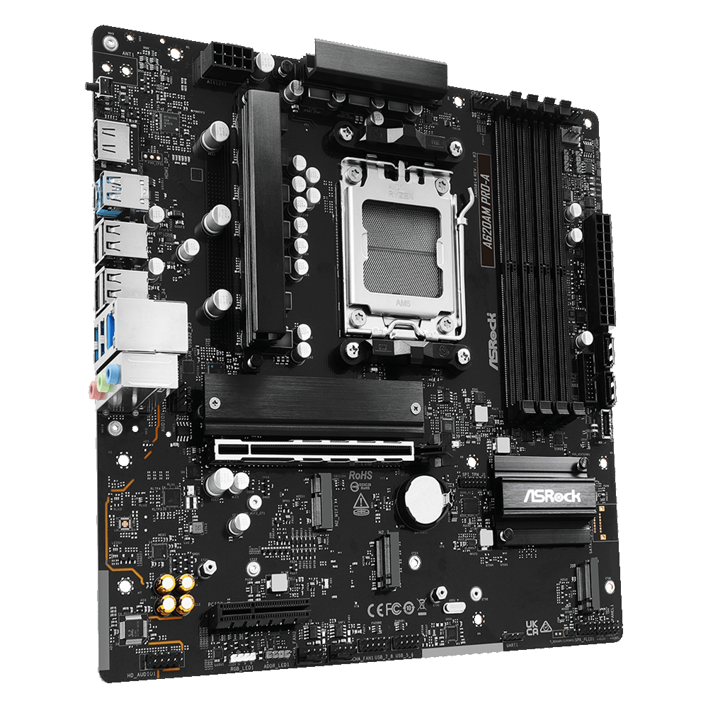 Материнcкая плата ASRock A620AM PRO-A (A620AM_PRO-A) фото4