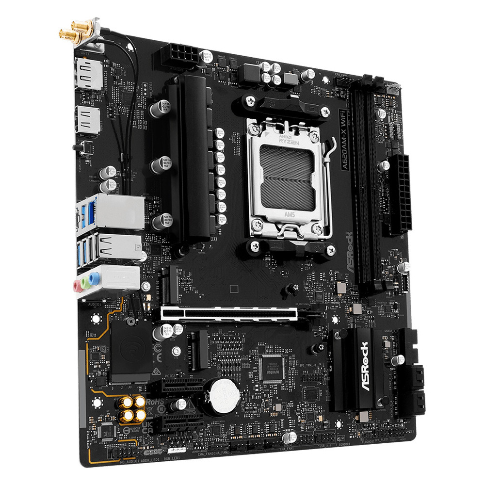 Материнcкая плата ASRock A620AM-X WIFI (A620AM-X_WIFI) фото3