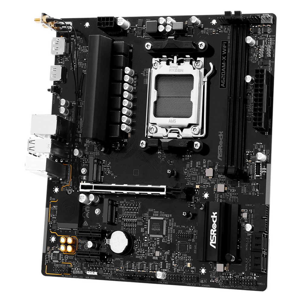 Материнcкая плата ASRock A620AM-X WIFI (A620AM-X_WIFI) фото4
