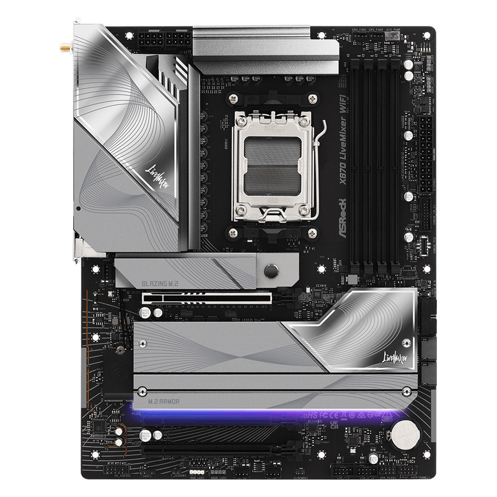 Материнcкая плата ASRock X870 LIVEMIXER WIFI (X870_LIVEMIXER_WIFI) фото3