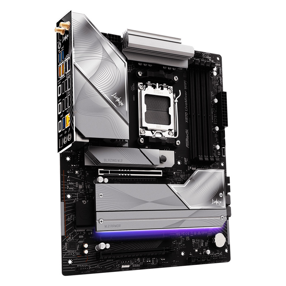 Материнcкая плата ASRock X870 LIVEMIXER WIFI (X870_LIVEMIXER_WIFI) фото4