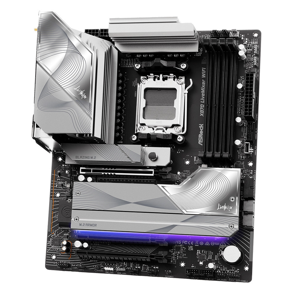 Материнcкая плата ASRock X870 LIVEMIXER WIFI (X870_LIVEMIXER_WIFI) фото5