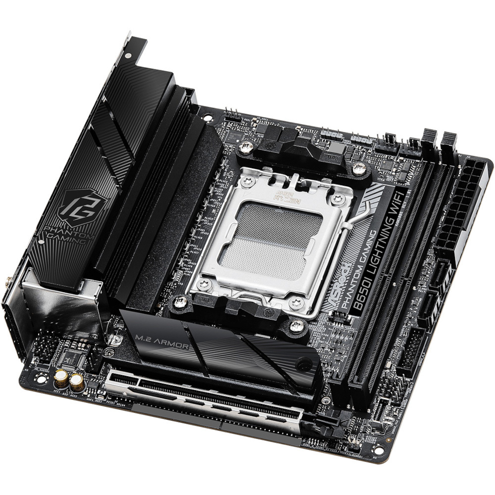 Материнcкая плата ASRock B650I LIGHTNING WIFI (B650I_LIGHTNING_WIFI) фото