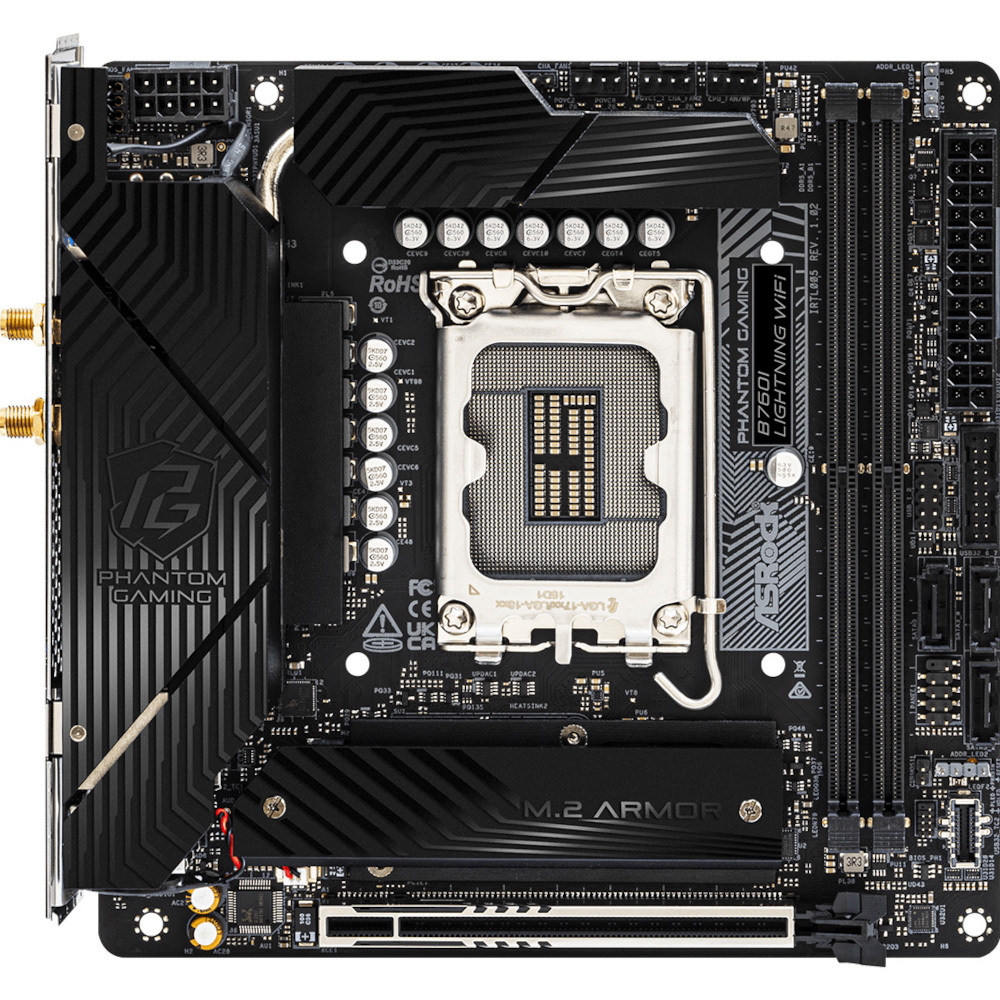 Материнcкая плата ASRock B760I LIGHTNING WIFI (B760I_LIGHTNING_WIFI) фото3
