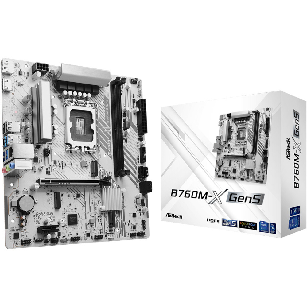Материнcкая плата ASRock B760M-X GEN5 (B760M-X_GEN5) фото2