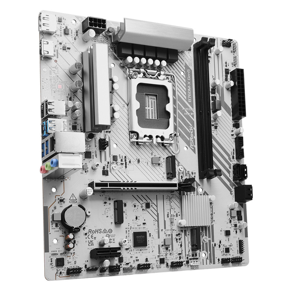 Материнcкая плата ASRock B760M-X GEN5 (B760M-X_GEN5) фото3