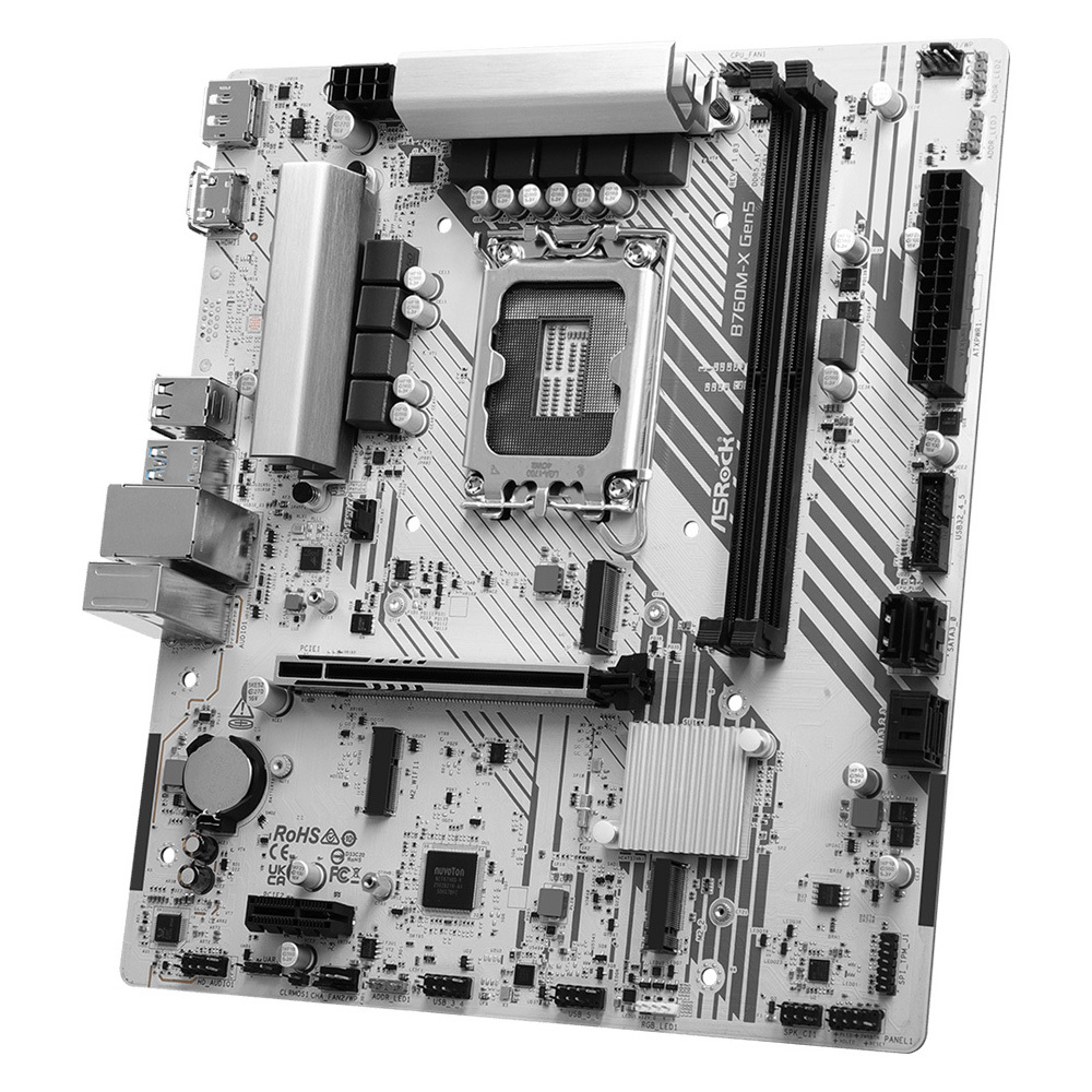 Материнcкая плата ASRock B760M-X GEN5 (B760M-X_GEN5) фото4
