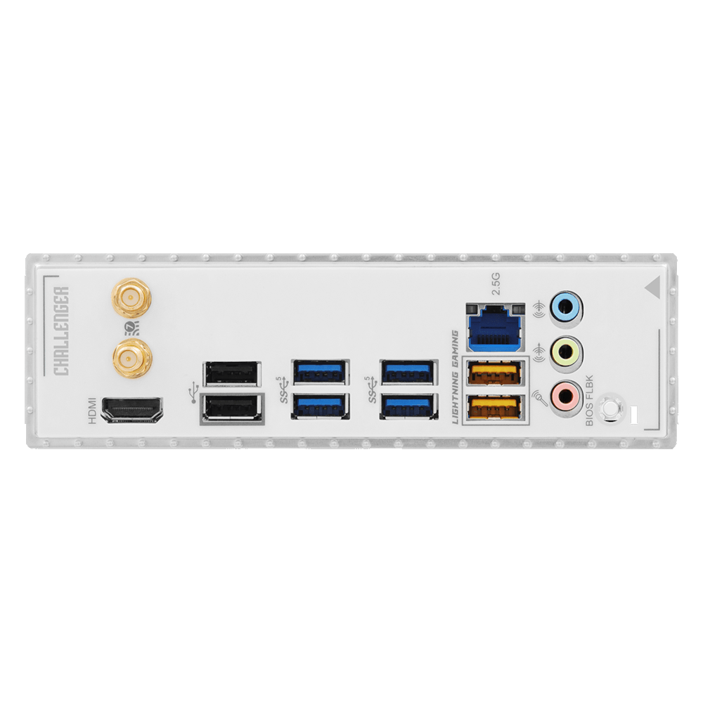 Материнcкая плата ASRock B850M CHALLENGER WIFI WHITE (B850M_CHALLENGER_WIFI_WHITE) фото6