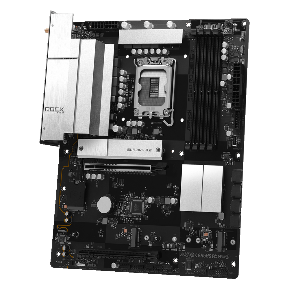 Материнcкая плата ASRock B860 ROCK WIFI 7 (B860_ROCK_WIFI_7) фото5