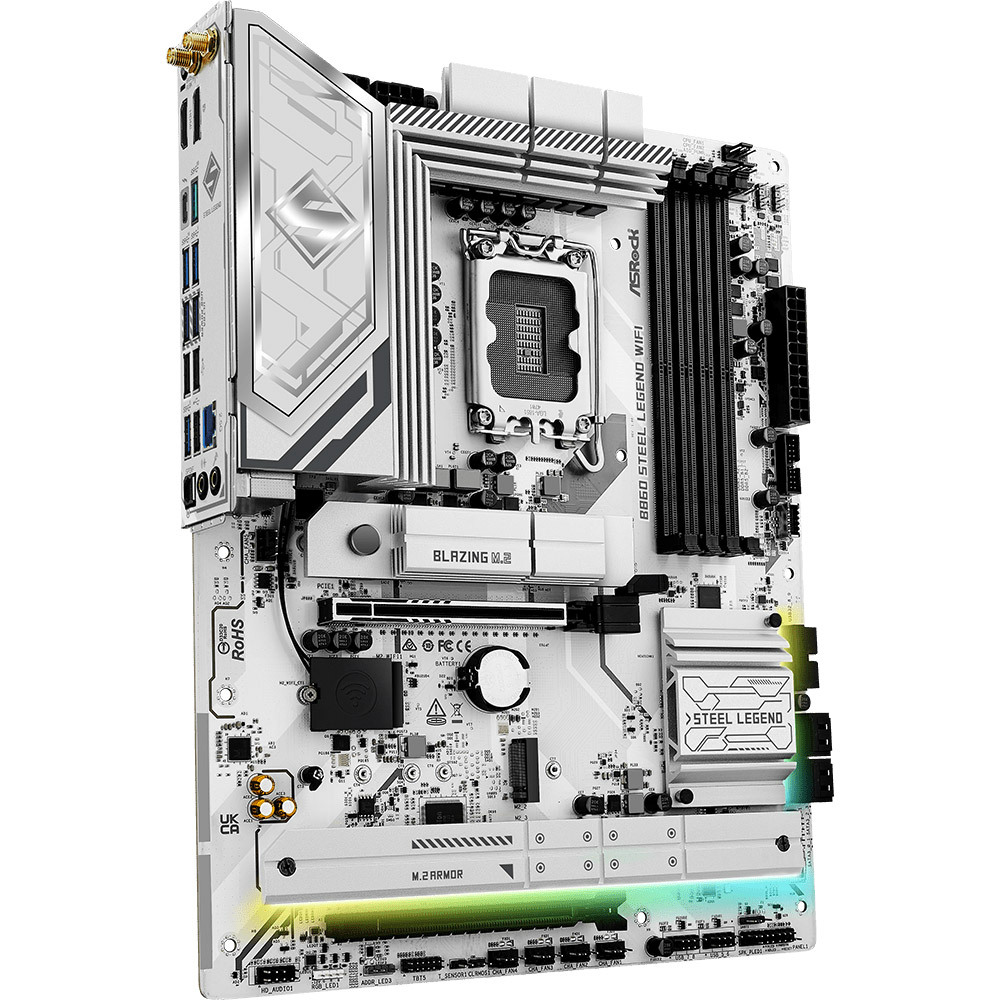 Материнcкая плата ASRock B860 STEEL LEGEND WIFI (B860_STEEL_LEGEND_WIFI) фото4