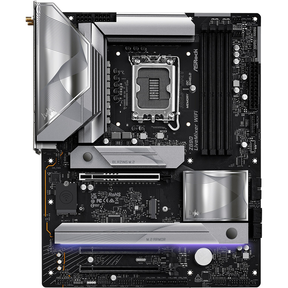 Материнcька плата ASRock Z890 LIVEMIXER WIFI (Z890_LIVEMIXER_WIFI) фото3