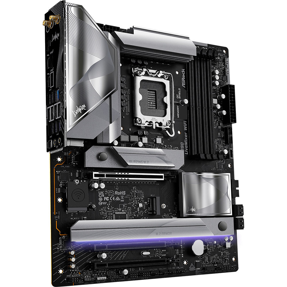 Материнcька плата ASRock Z890 LIVEMIXER WIFI (Z890_LIVEMIXER_WIFI) фото4