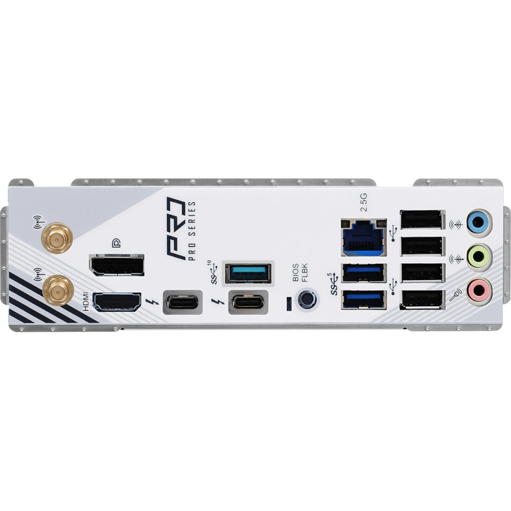 Материнcкая плата ASRock Z890 PRO RS WIFI WHITE (Z890_PRO-RS_WIFI_WHITE) фото6