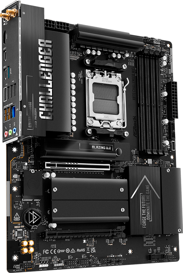 Материнcкая плата ASRock X870 CHALLENGER WIFI (X870_CHALLENGER_WIFI) фото4
