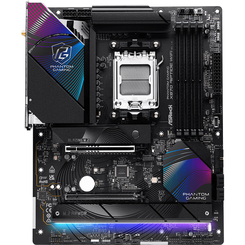 Материнcкая плата ASRock X870 RIPTIDE WIFI (X870_RIPTIDE_WIFI) фото2