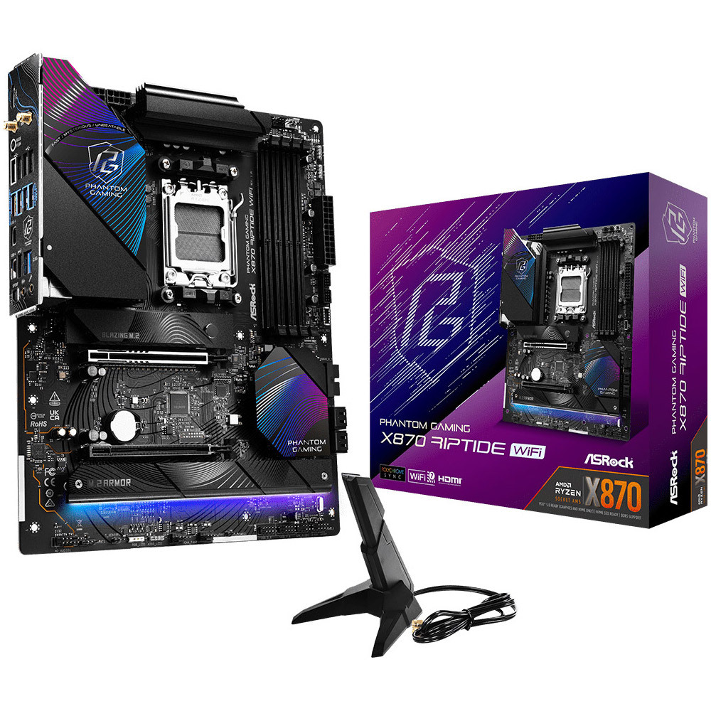 Материнcкая плата ASRock X870 RIPTIDE WIFI (X870_RIPTIDE_WIFI) фото6