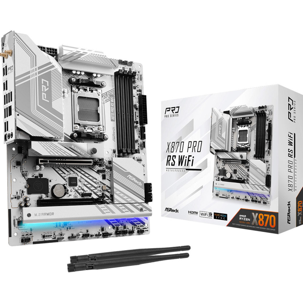 Материнcкая плата ASRock X870 PRO RS WIFI (X870_PRO RS_WIFI) фото6