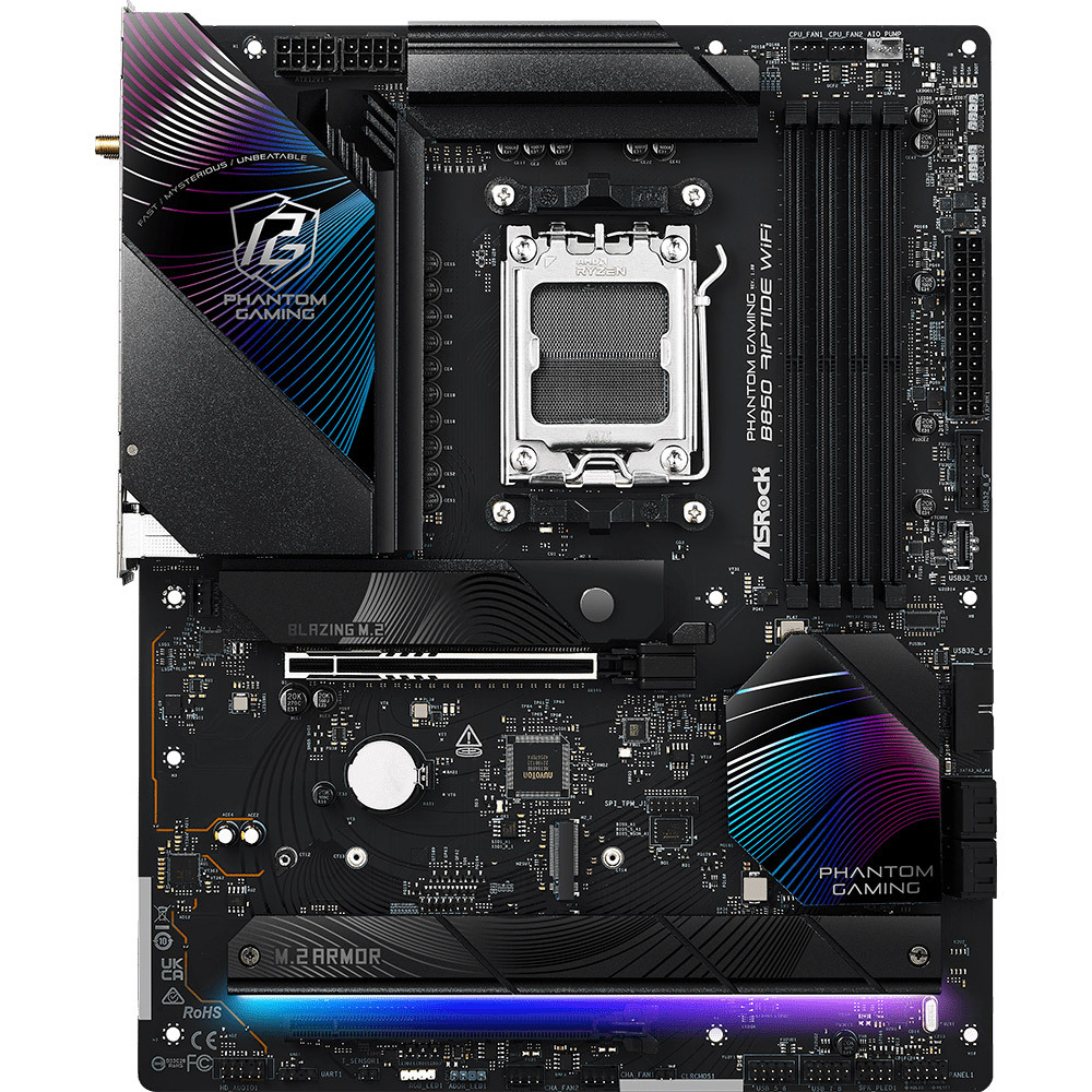 Материнcкая плата ASRock B850 RIPTIDE WIFI (B850_RIPTIDE_WIFI) фото2