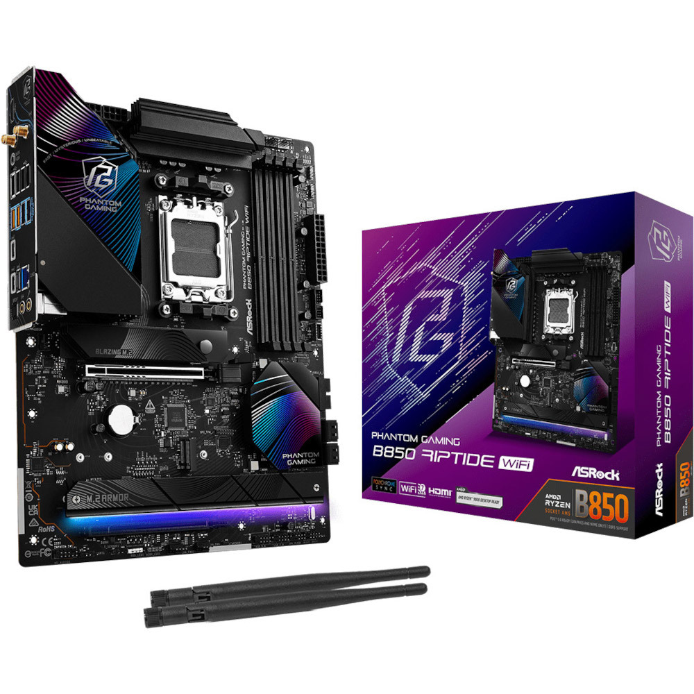 Материнcкая плата ASRock B850 RIPTIDE WIFI (B850_RIPTIDE_WIFI) фото6