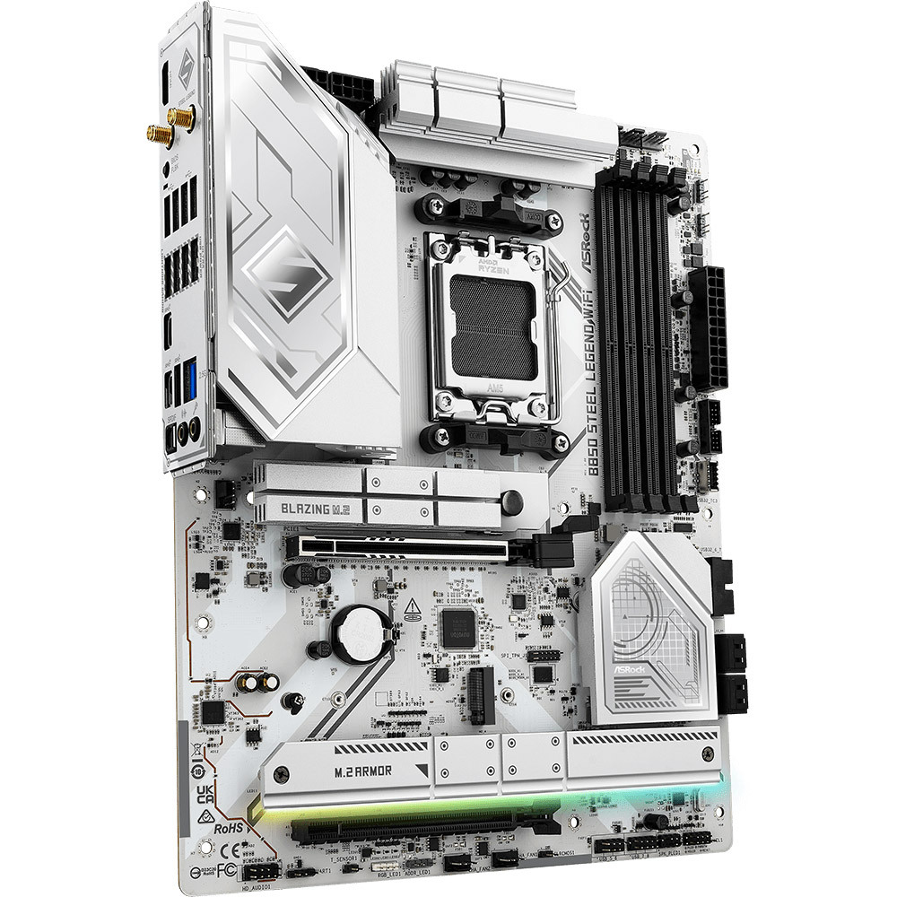 Материнcкая плата ASRock B850 STEEL LEGEND WIFI (B850_STEEL_LEGEND_WIFI) фото3