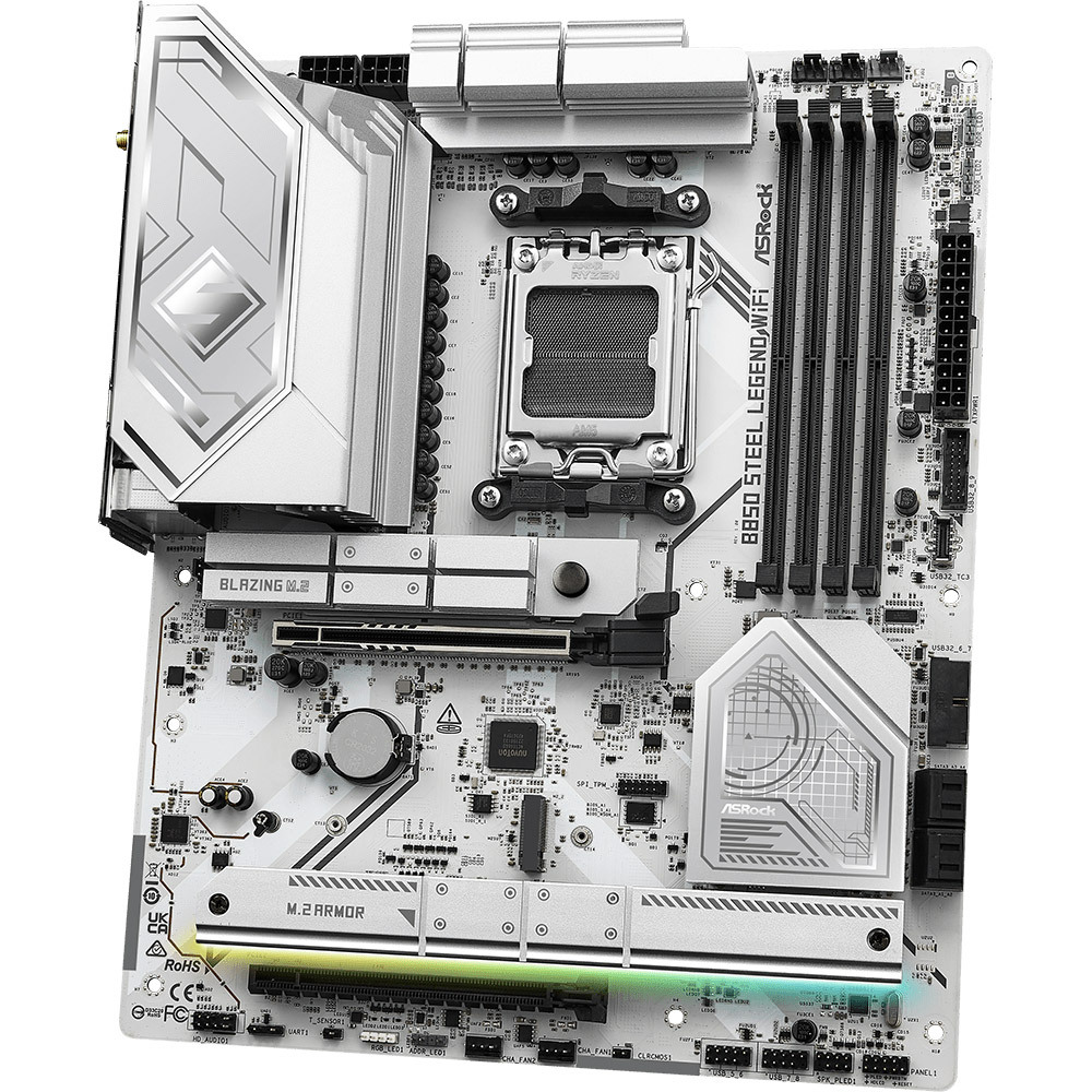 Материнcкая плата ASRock B850 STEEL LEGEND WIFI (B850_STEEL_LEGEND_WIFI) фото4