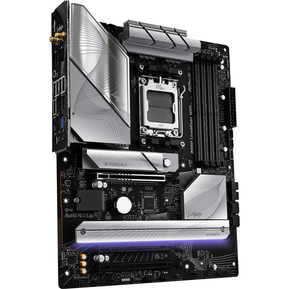 Материнcкая плата ASRock B850 LIVEMIXER WIFI (B850_LIVEMIXER_WIFI) фото3