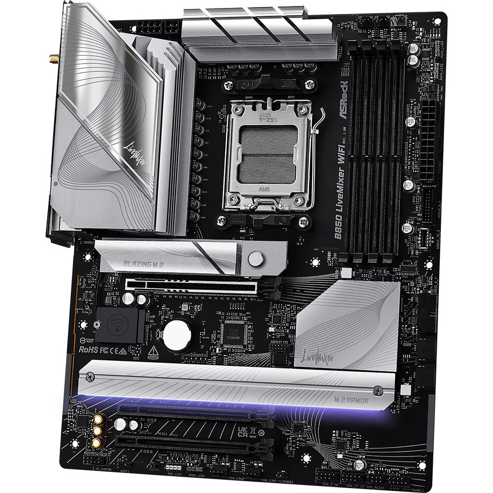 Материнcкая плата ASRock B850 LIVEMIXER WIFI (B850_LIVEMIXER_WIFI) фото4