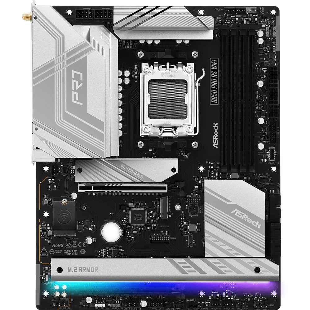 Материнcкая плата ASRock B850 PRO RS WIFI (B850_PRO_RS_WIFI) фото2