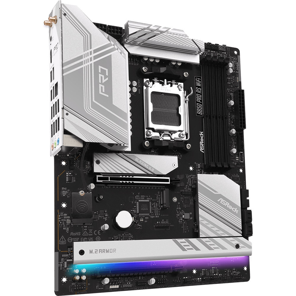 Материнcкая плата ASRock B850 PRO RS WIFI (B850_PRO_RS_WIFI) фото3