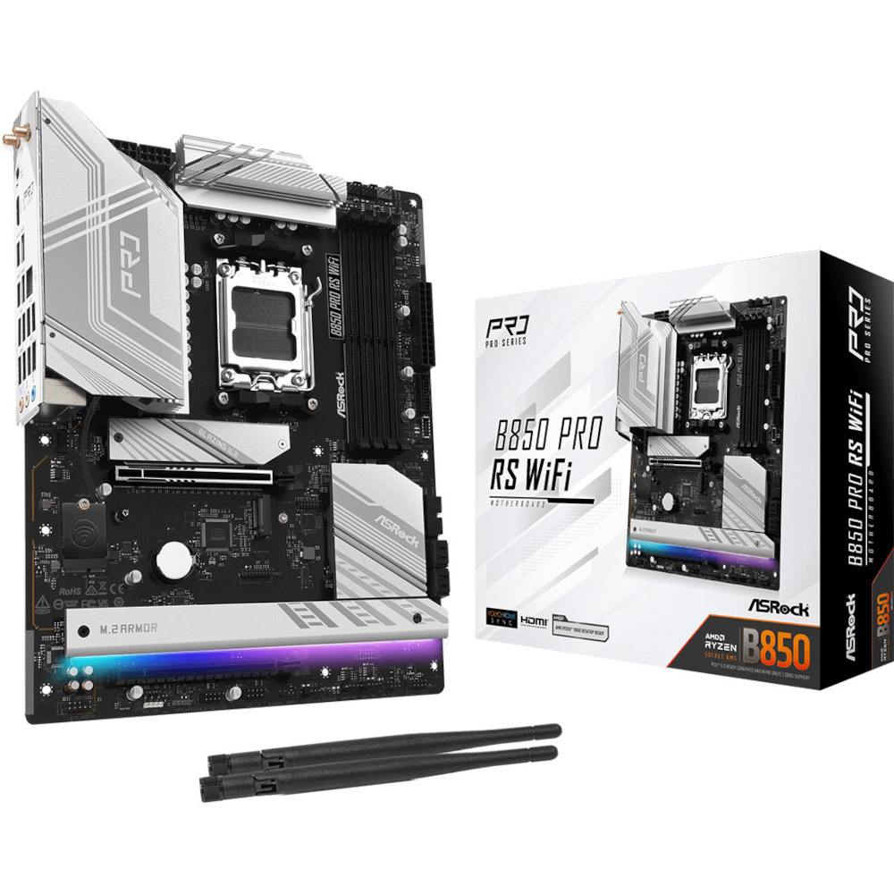 Материнcкая плата ASRock B850 PRO RS WIFI (B850_PRO_RS_WIFI) фото6