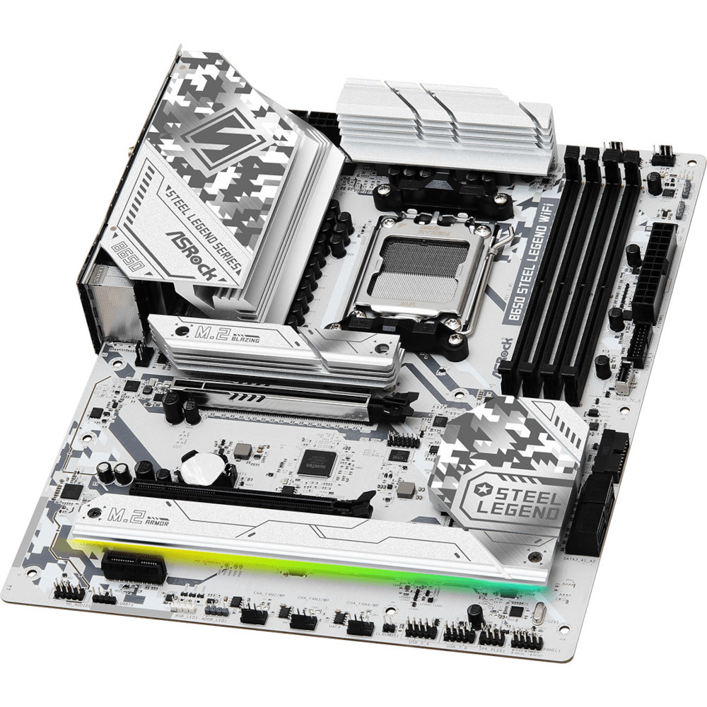 Материнcкая плата ASRock B650 STEEL LEGEND WIFI (B650_STEEL_LEGEND_WIFI) фото3