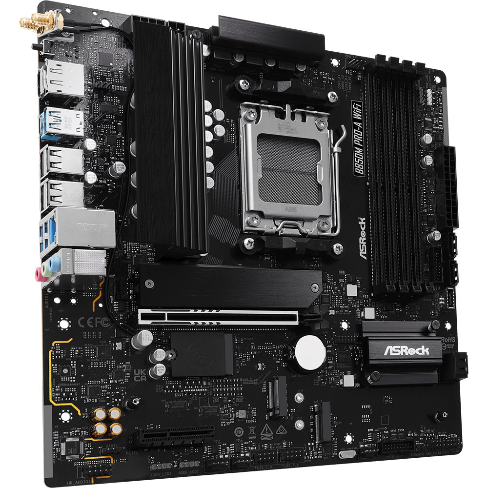 Материнcкая плата ASRock B850M PRO-A WIFI (B850M PRO-A_WIFI) фото3