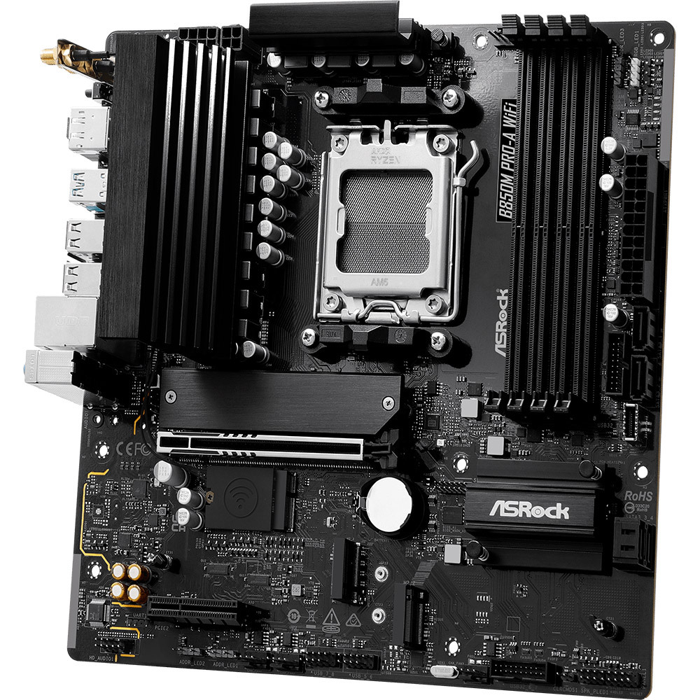 Материнcкая плата ASRock B850M PRO-A WIFI (B850M PRO-A_WIFI) фото4
