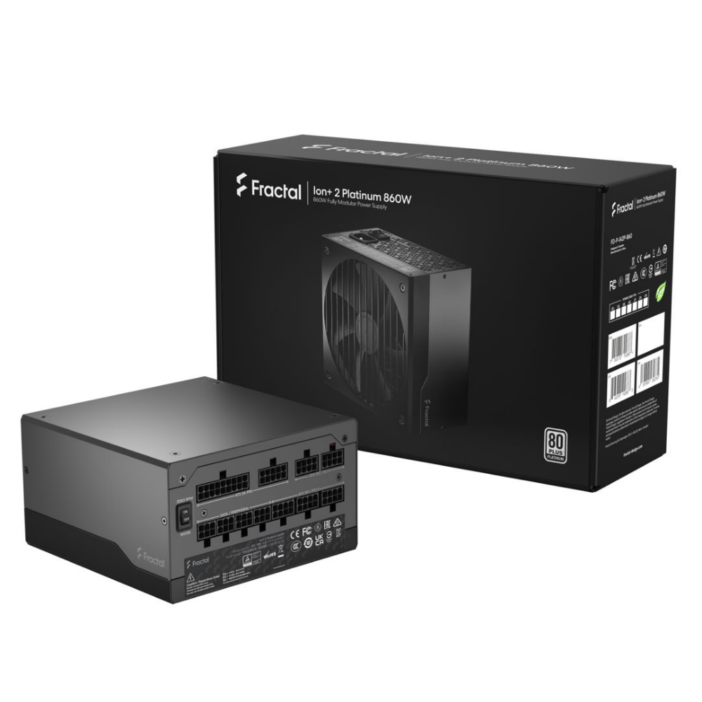 Блок живлення FRACTAL DESIGN + 2 Platinum 860W (FD-P-IA2P-860-EU) фото7