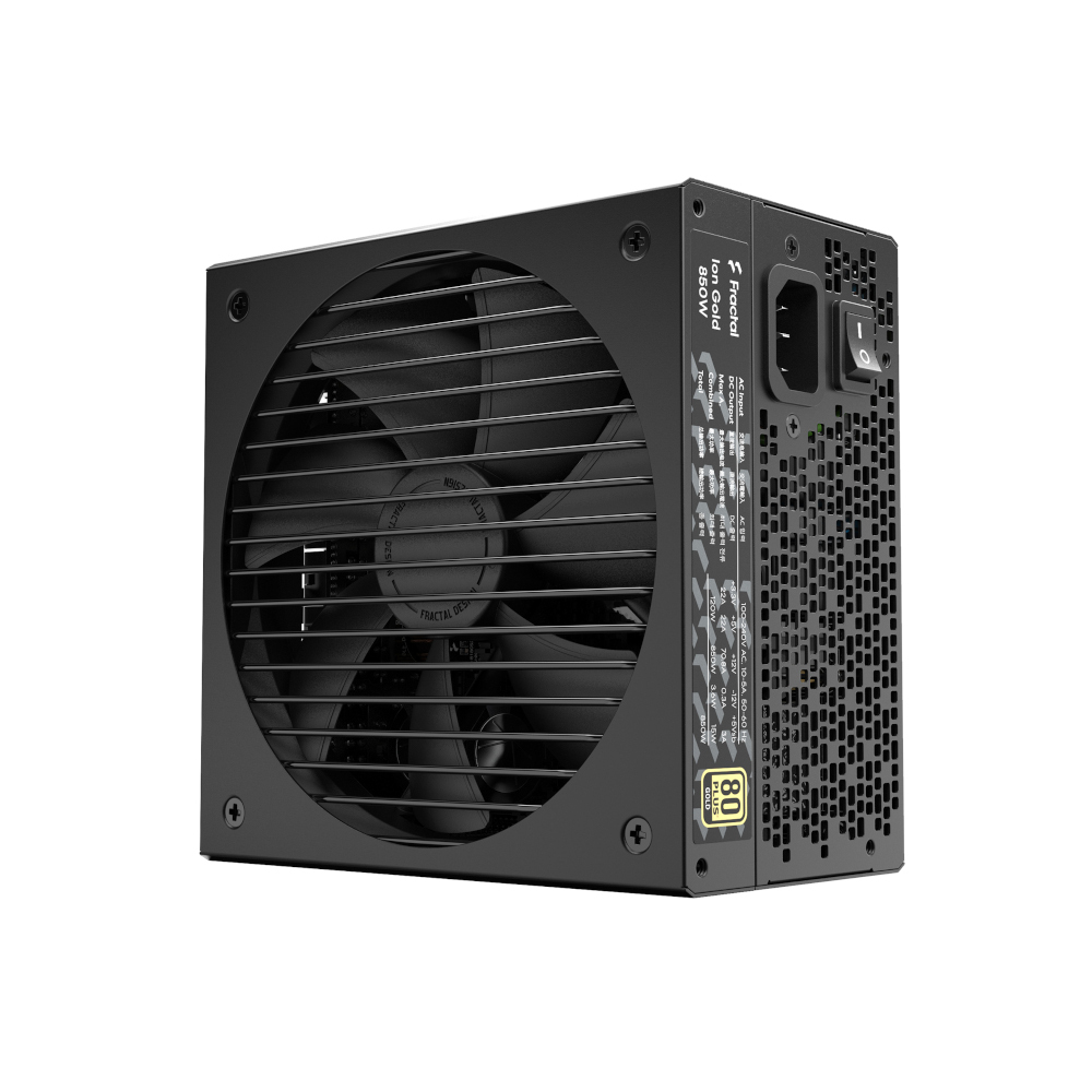 Блок живлення FRACTAL DESIGN Ion 3 Gold 850W Black (FD-P-IA3G-850-EU) фото7