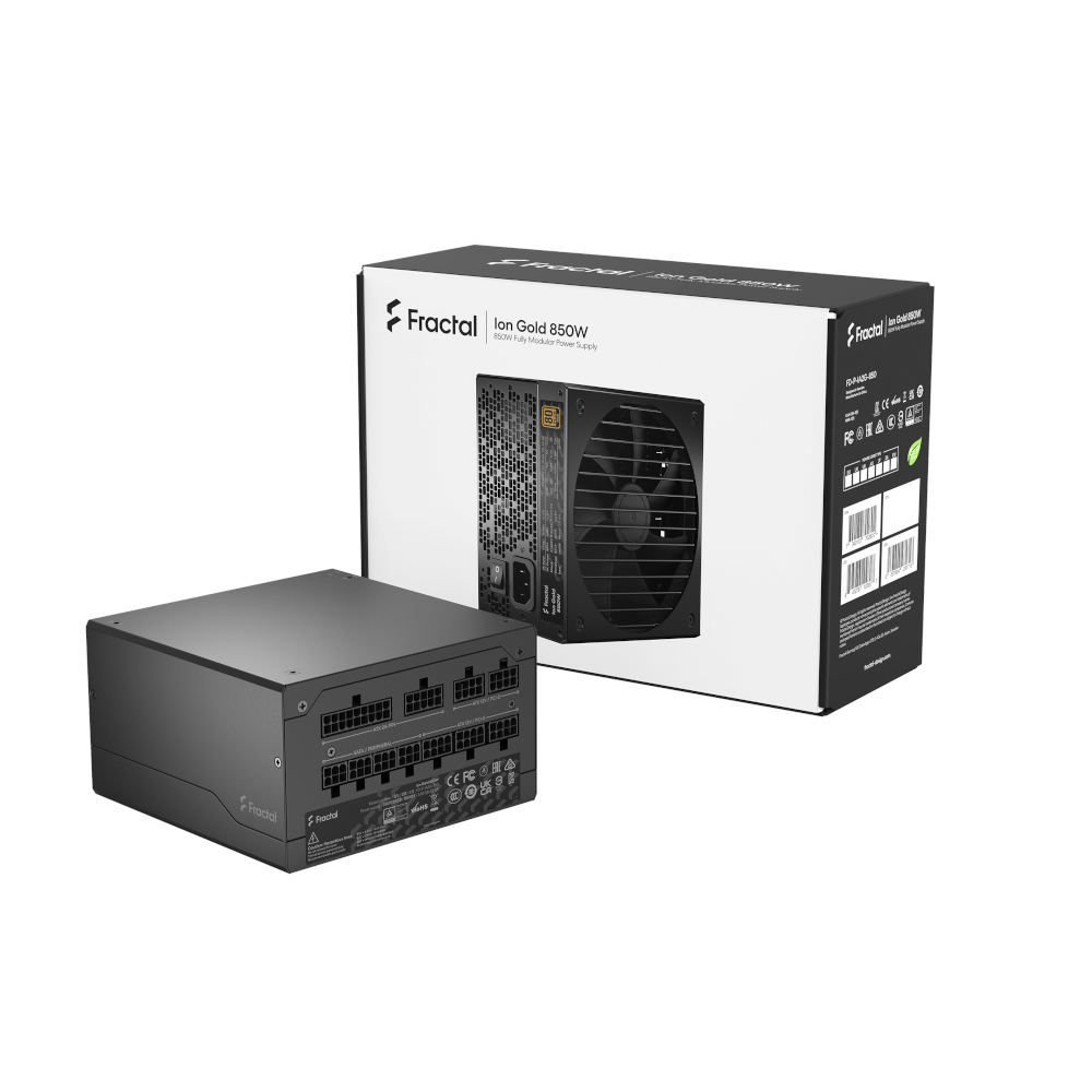 Блок живлення FRACTAL DESIGN Ion 3 Gold 850W Black (FD-P-IA3G-850-EU) фото16