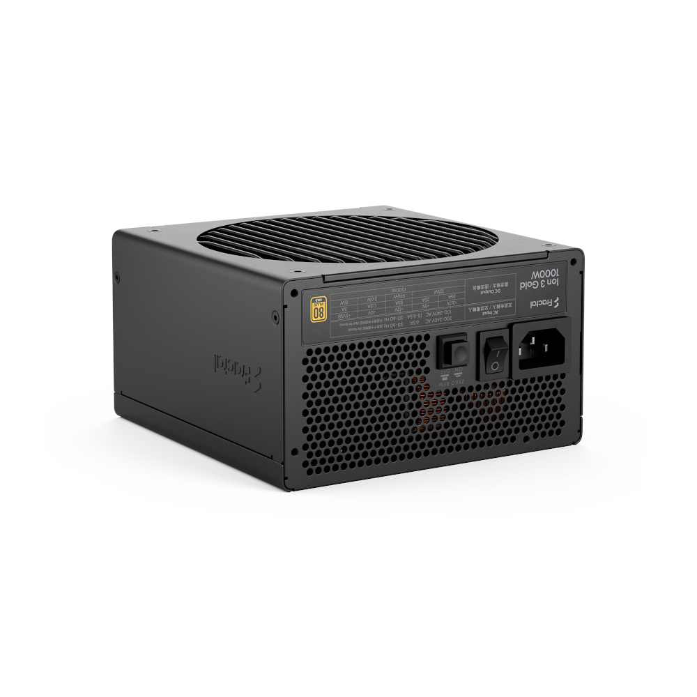 Блок живлення FRACTAL DESIGN Ion 3 Gold 1000W Black (FD-P-IA3G-100-EU) фото9
